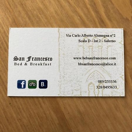 Bed & Breakfast San Francesco Салерно Екстериор снимка